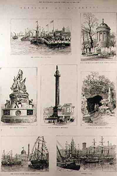 Croquis à Liverpool : La scène d